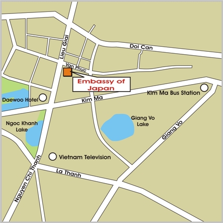 đại sứ quán nhật bản tại hà nội việt nam